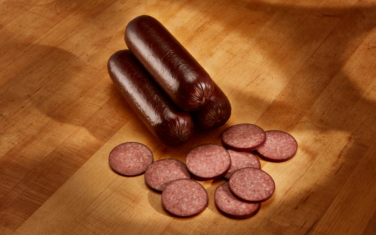 Original Beef Summer Sausage – Wells Farms